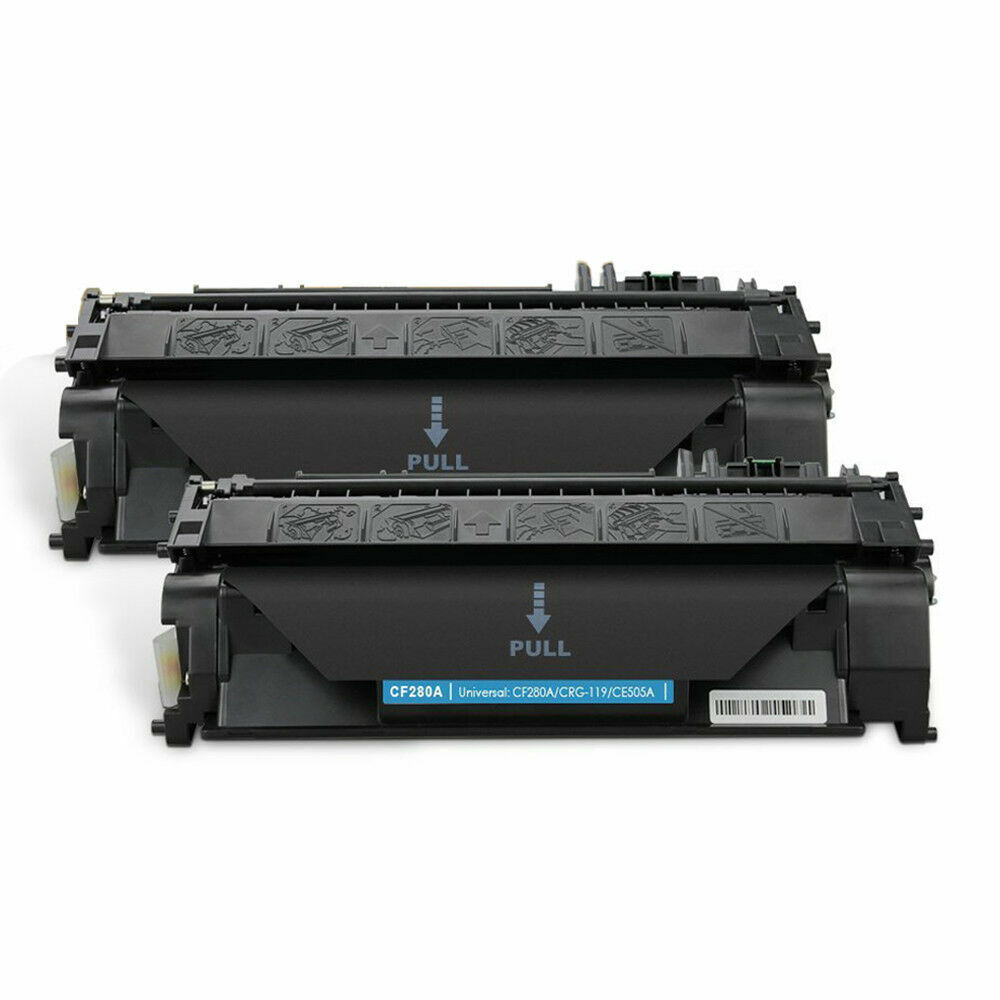 2PK CF280A Toner Cartridge Compatible For HP Lasejet Pro M401n M425dn M401dn