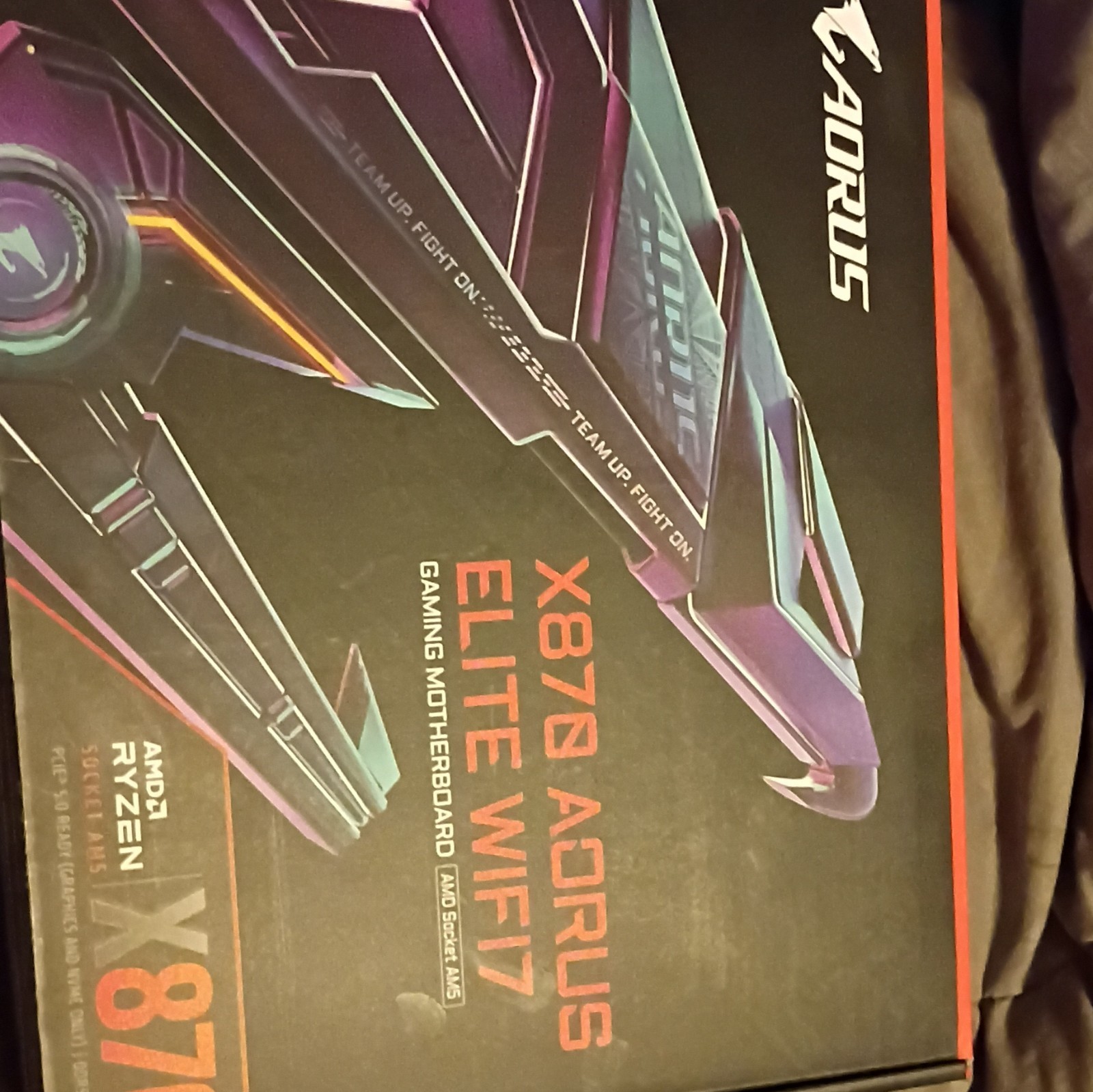 Gigabyte X870 AORUS Elite WIFI7 AM5 ATX Motherboard – PCIe 5.0, Wi-Fi 7, USB4