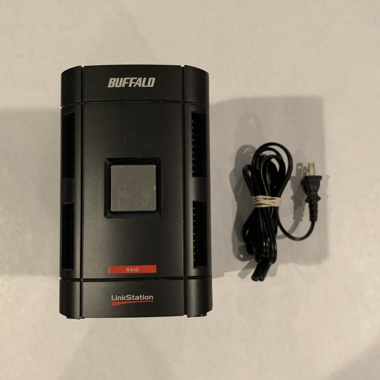 BUFFALO LinkStation Raid Pro Duo NAS LS-W1.0TGL/R1 w/ 2x 500GB - Powers On