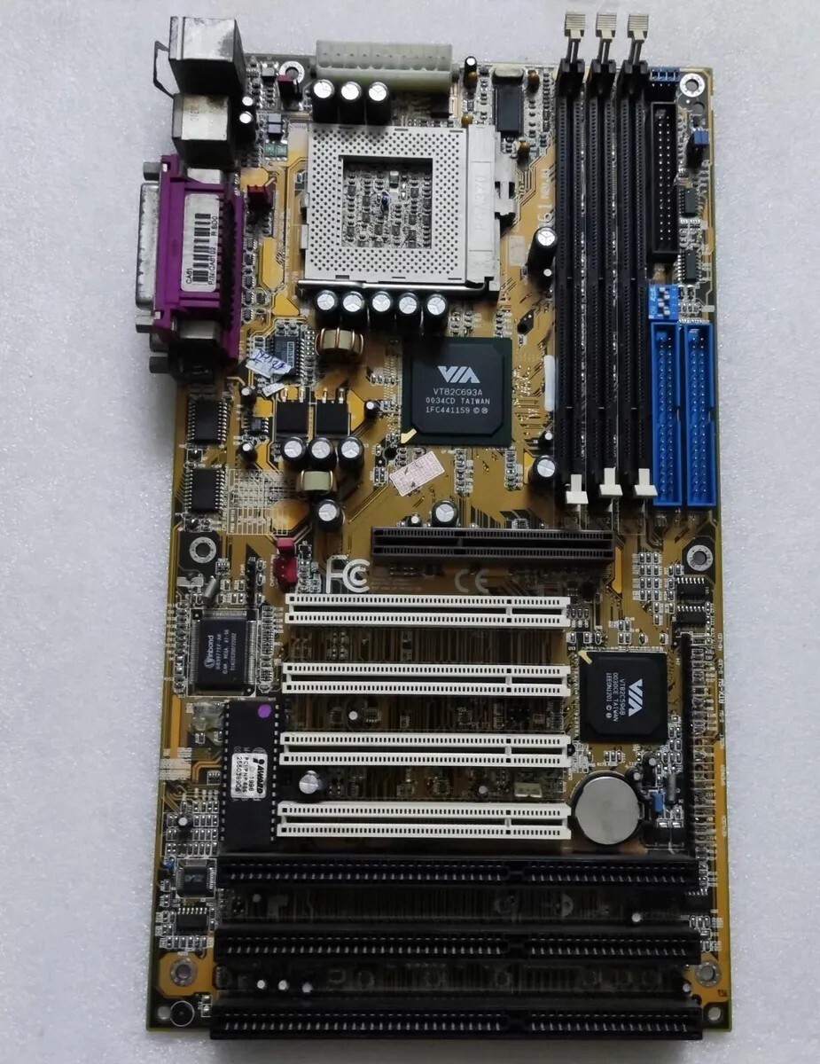 DFI CA61 REV. B1 Motherboard Socket 370 3X Isa, 4X PCI VIA VT82C693A