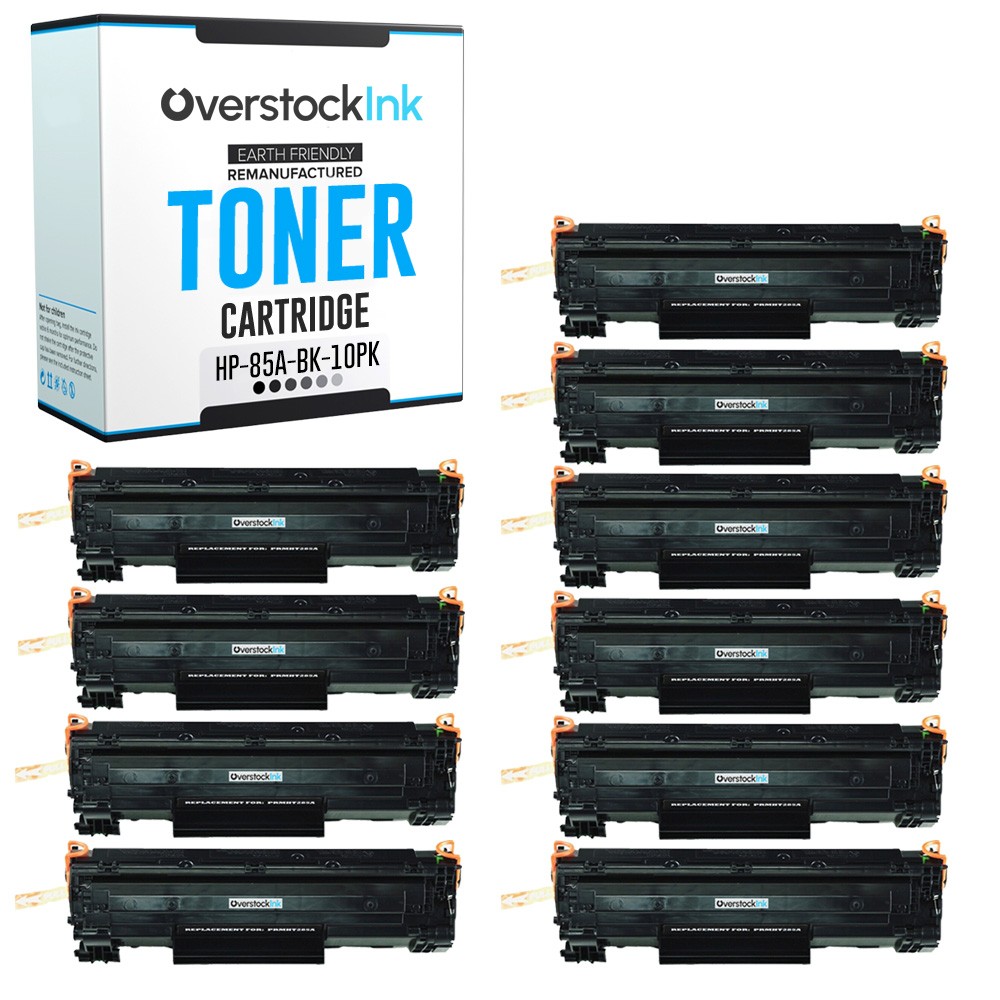 10-PK Replacement OSI 85A Combo Pack Toner Cartridges for HP LaserJet Pro M1132
