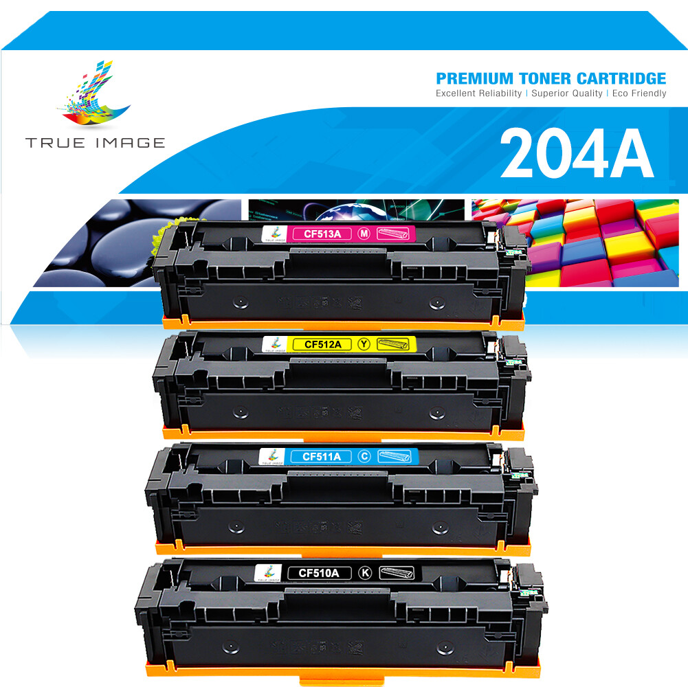 4x CF510A 204A Toner Cartridge Compatible For HP Color Laserjet Pro M181fw M154a