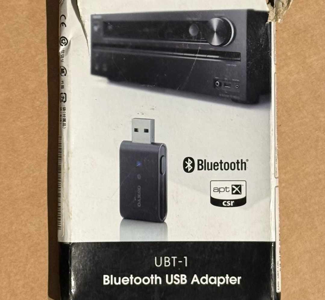 Onkyo UBT-1 Bluetooth USB Adapter APTX Android/iPhone Mobile Smartphone TX-NRx1x