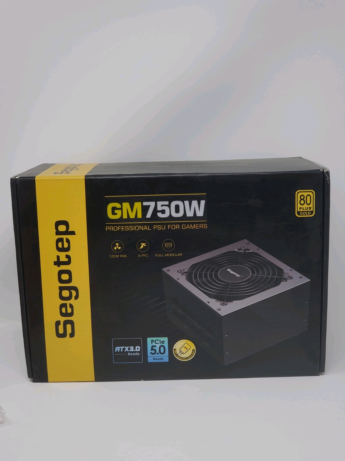 Segotep GM750W 750W Power Supply 80+ Gold Full Modular ATX 3.0 PCIe 5.0