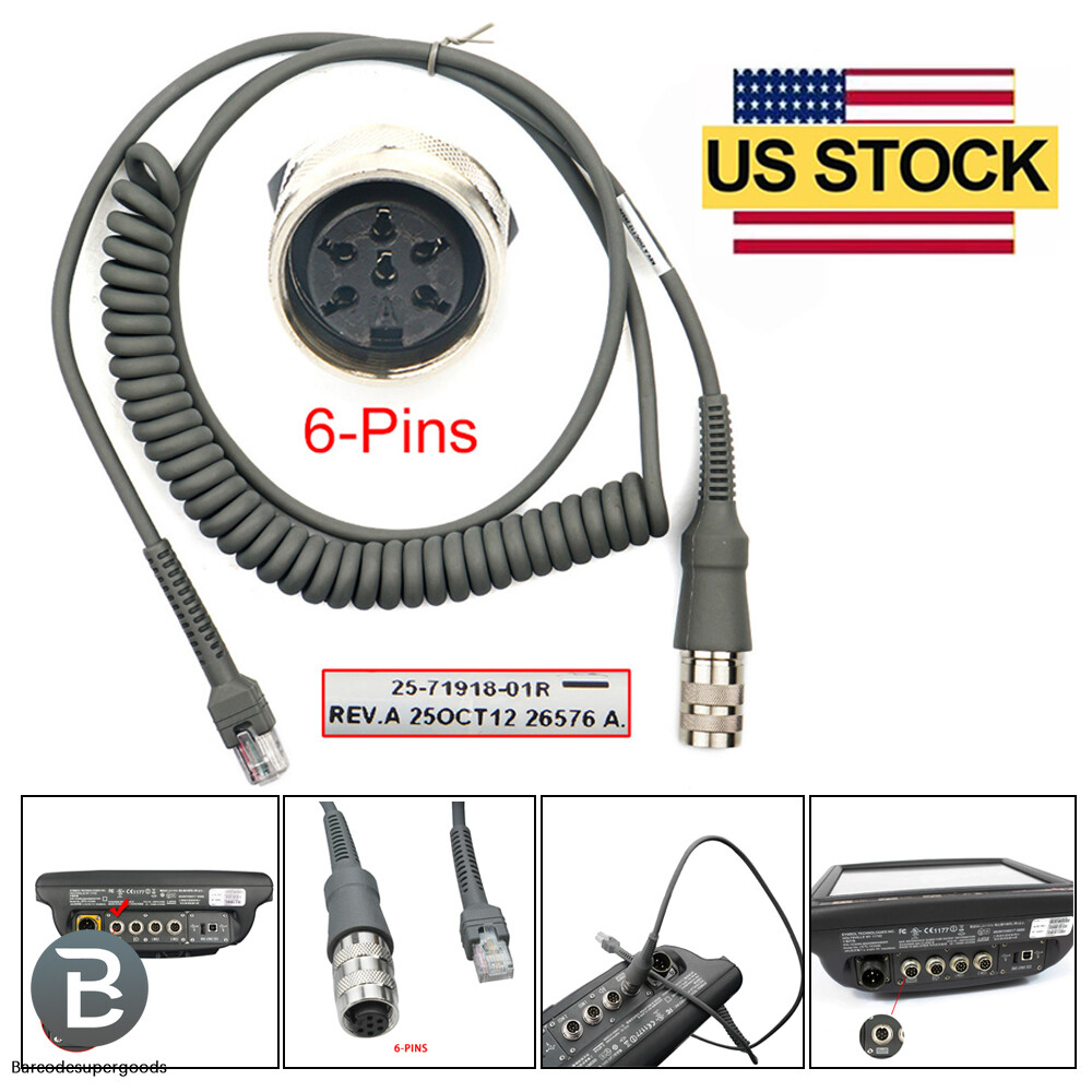 CBL-71918-11R same as 25-71918-01R 9ft VC5090 to LS3408 SCANNER CABLE Cords