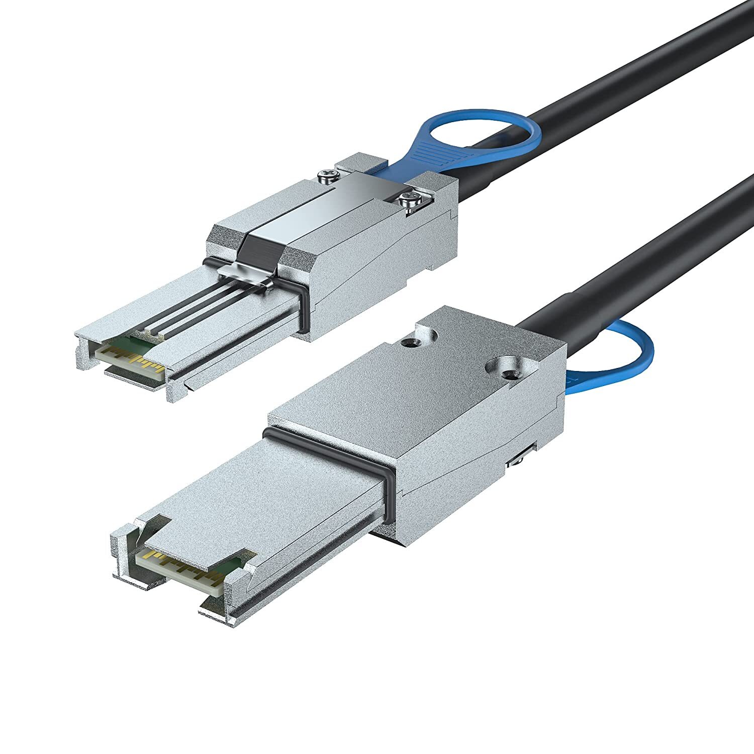 6G External Mini SAS Cable SFF-8088 to SFF-8088 30AWG SAS 2.0 26Pin 1 Meter