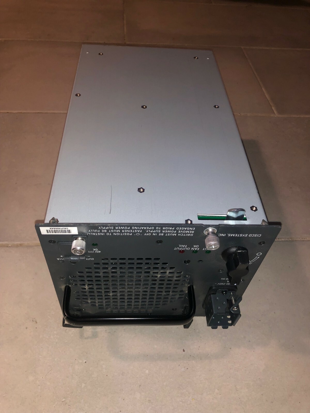 341-0077-04 CISCO CATALYST 6500 E-SERIES 3000W AC POWER SUPPLY