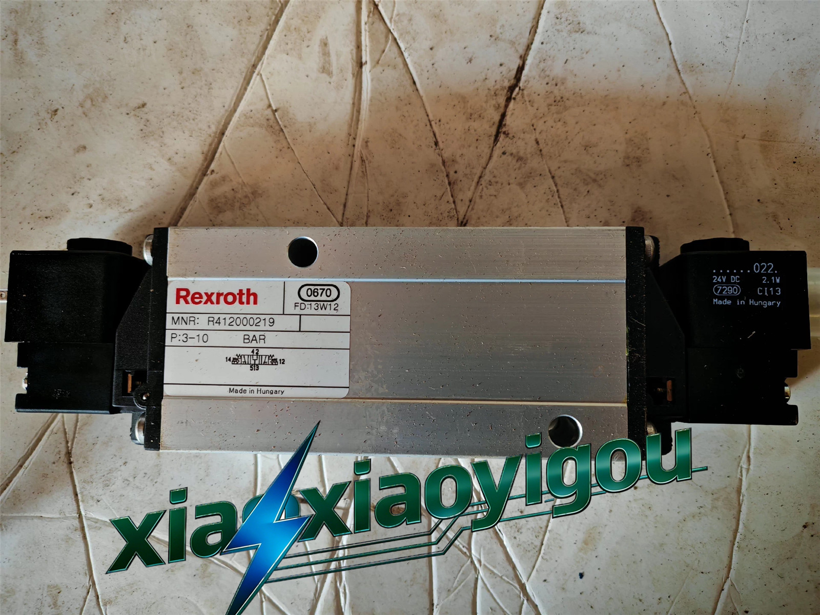 1PC REXROTH R412000219 Pneumatic Solenoid valve By DHL or FedEX