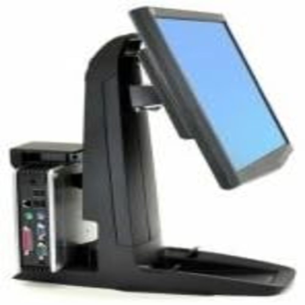 Ergotron Neo-Flex All-in-One SC Lift Stand Up to 37lb Up to 24" LCD Monitor Blac