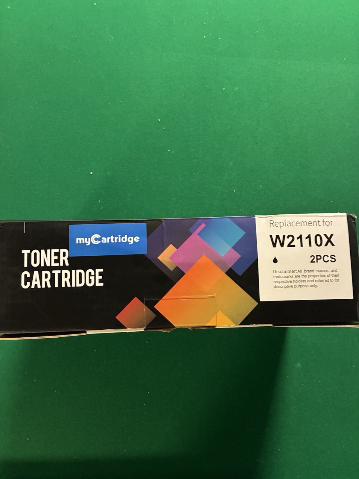 myCartridge Toner Cartridge W2110X 2 PCS: Open Box