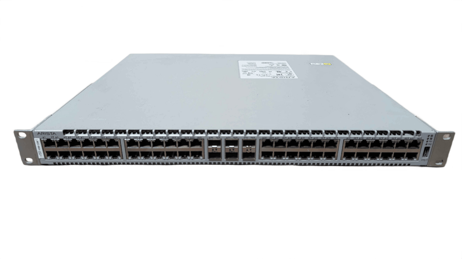 Arista DCS-7020TR-48-F Switch 48xRJ45 Gigabit 6x SFP+ 10GbE Front to Rear Fan