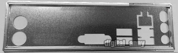 OEM I/O Shield For Biostar G41 D3+ & A770E3 & A770E Motherboard Backplate IO