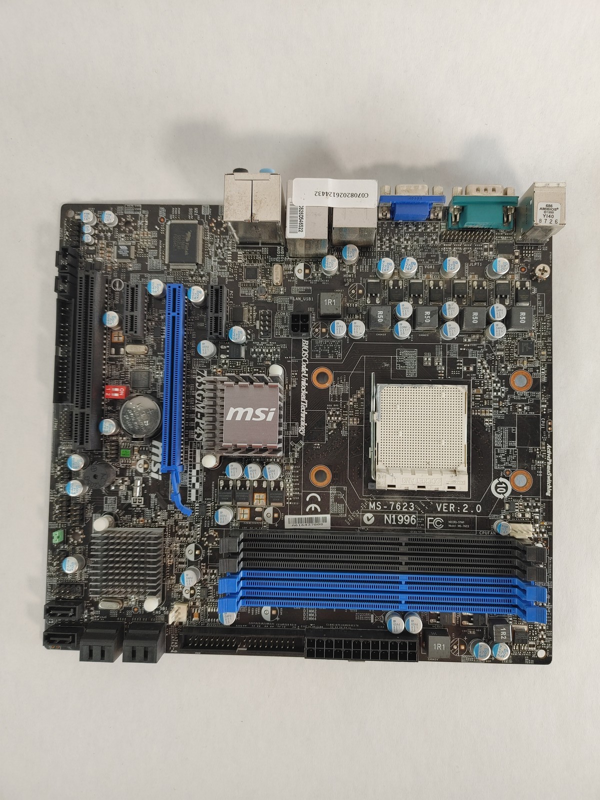 MSI MS-7623 Intel LGA 1156 DDR3 Desktop Motherboard