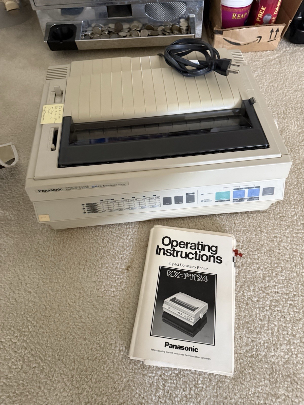 PANASONIC KX-P1124 24 Pin Multi-Mode Impact Dot Matrix Printer