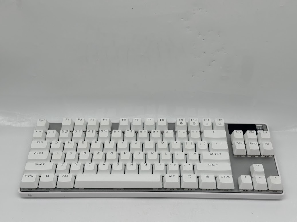 SteelSeries Apex Pro TKL Gen 3 Wired Gaming Keyboard - White