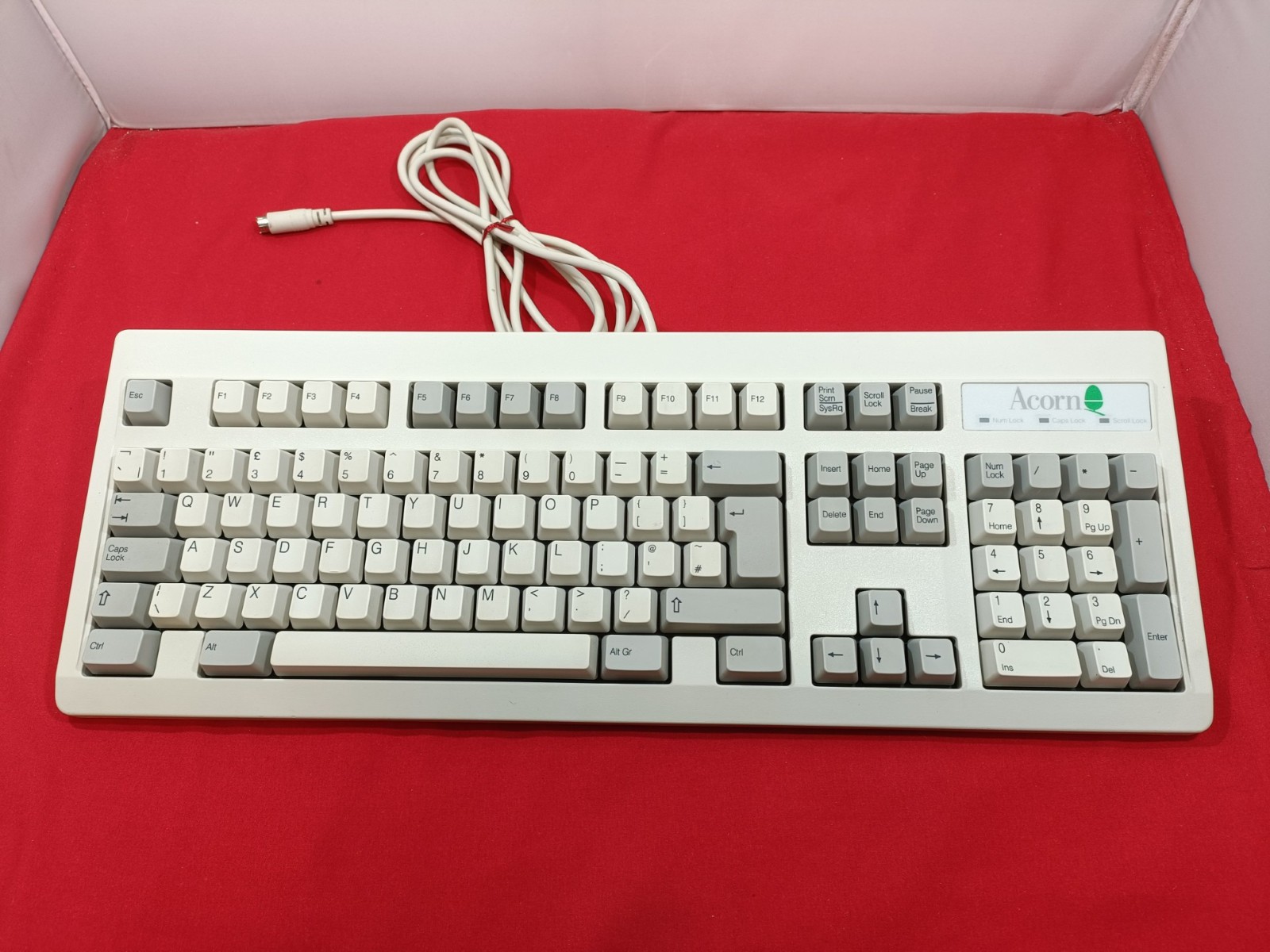 Acorn RISC PC Keyboard with Warranty. Good condition Used fully tested & cleaned