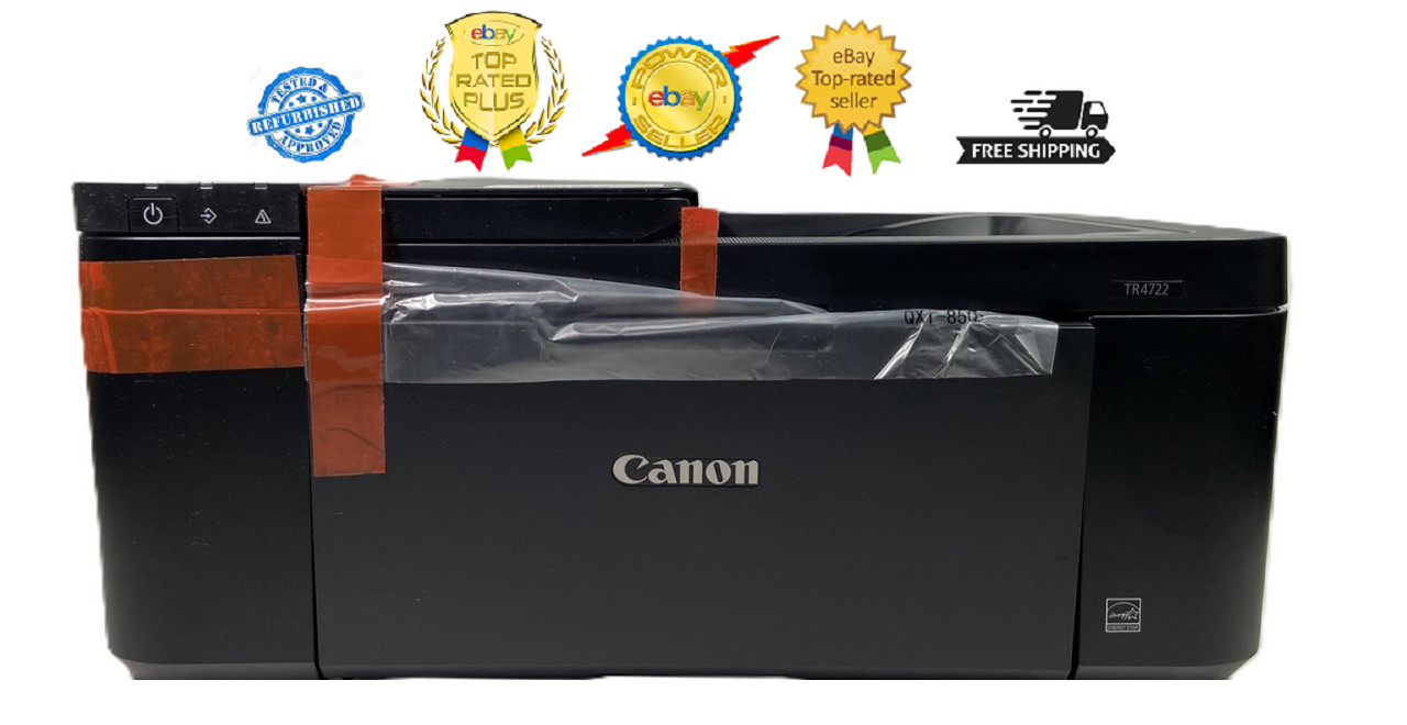 Canon PIXMA TR4722 Wireless All-In-One Printer +Scan+Copy-Fax NEW with INK