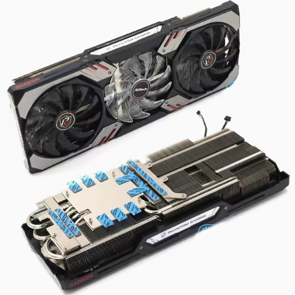 For ASROCK RX6800XT/6900XT Phantom Video Card Graphics Card Heatsink Cooling Fan