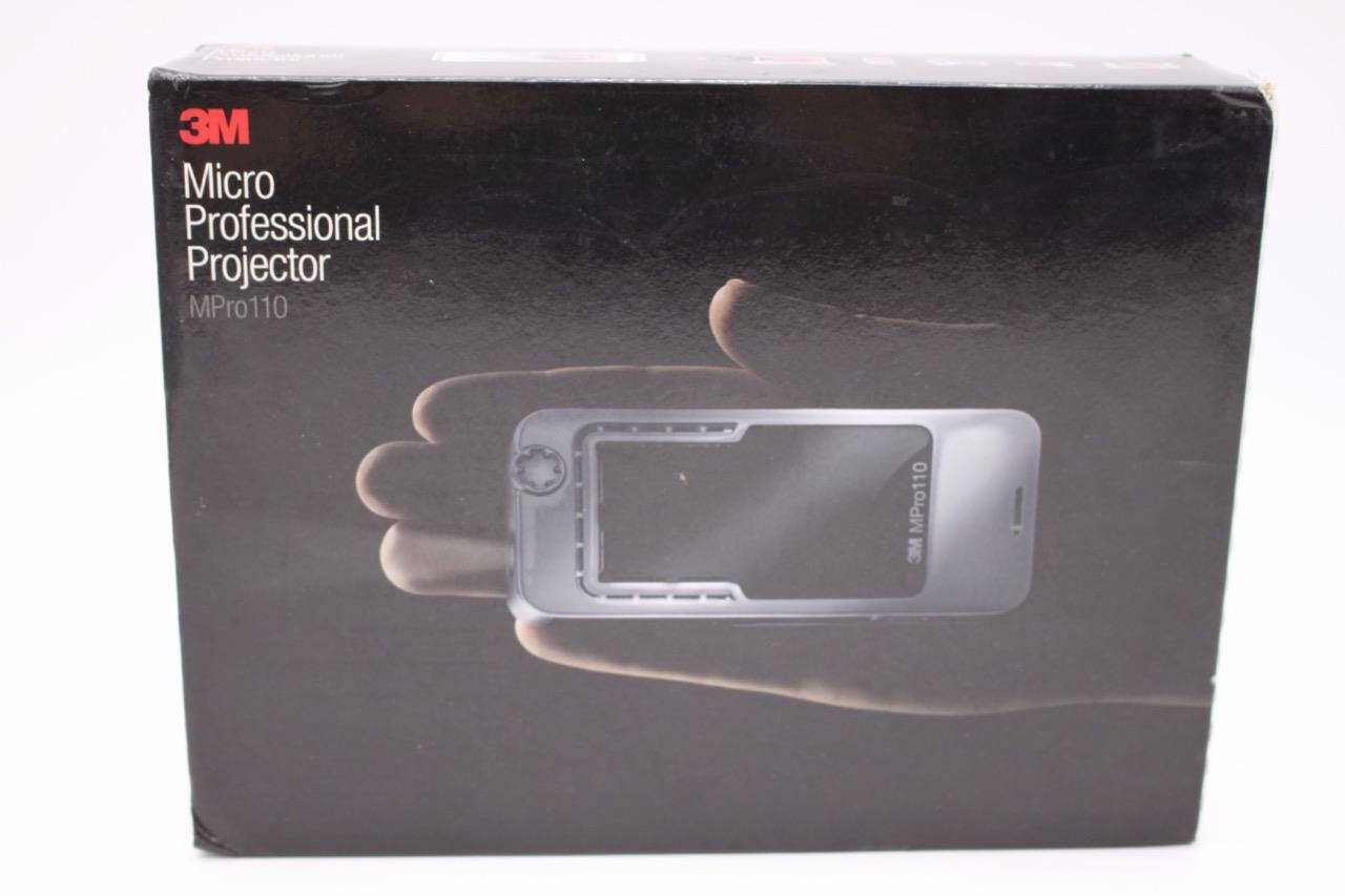 3M Micro Professional Projector MPro110 new open box