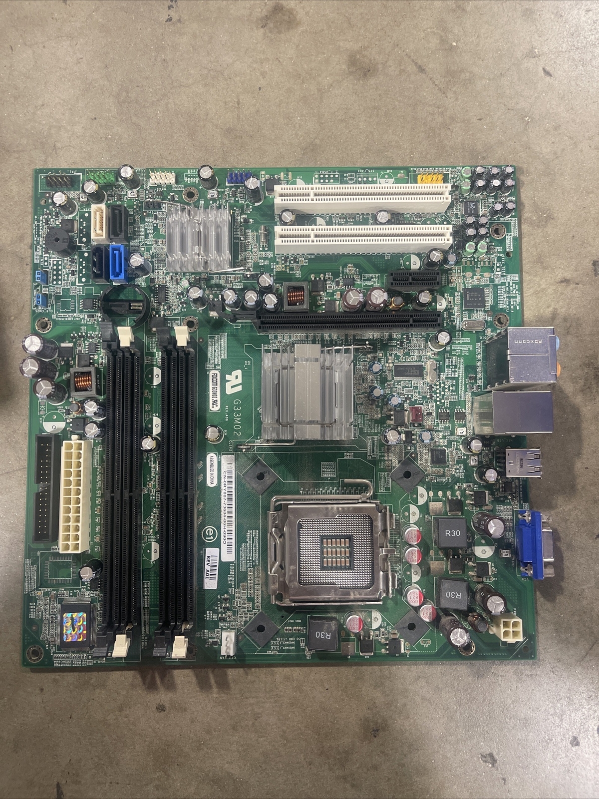 Foxconn G33M02 Intel Core Duo 2 2.00GHz Motherboard