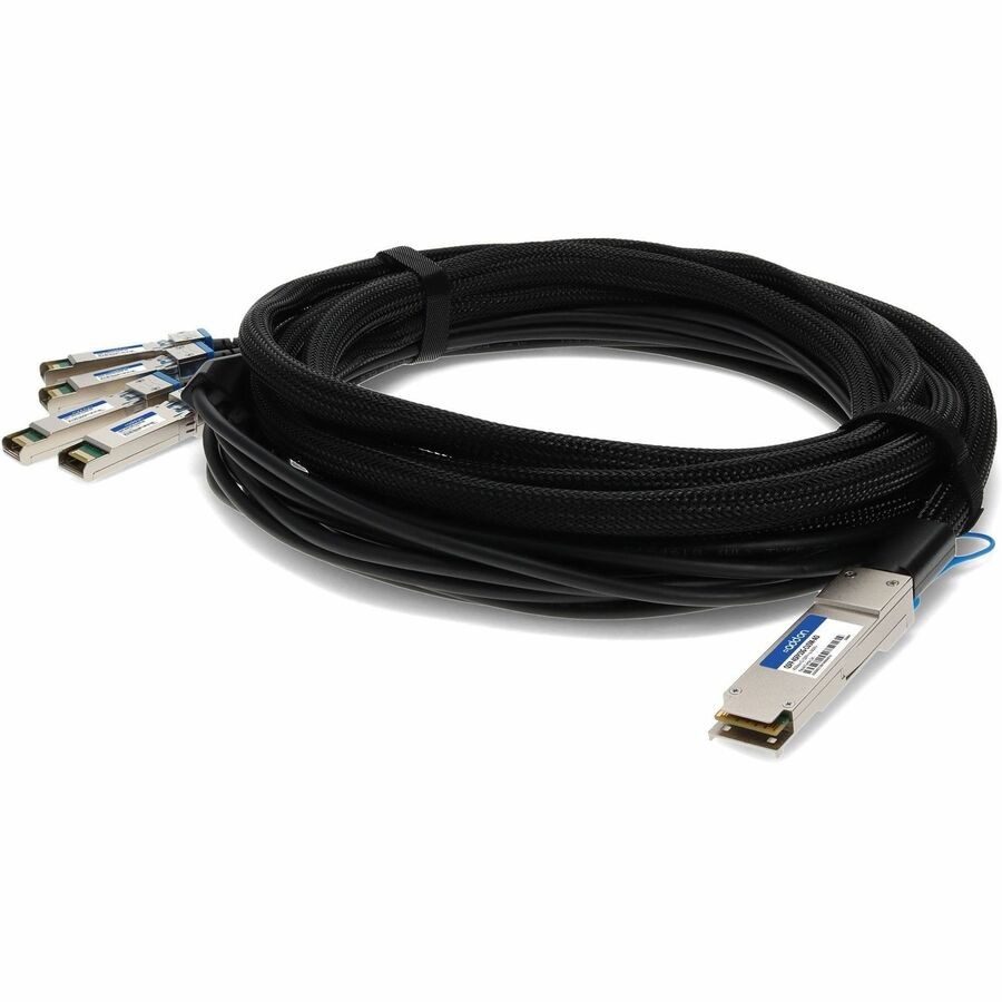 AddOn Cisco QSFP-4SFP10G-CU5M Compatible TAA Compliant 40GBase-CU QSFP+ to