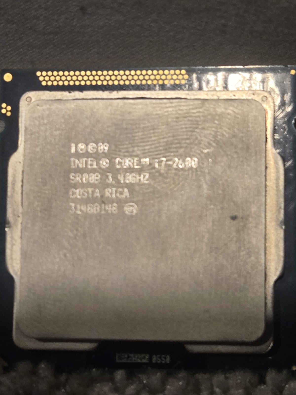 Intel Core i7-2600 3.40GHz Dual Core SR00B 8 Thread LGA 1155
