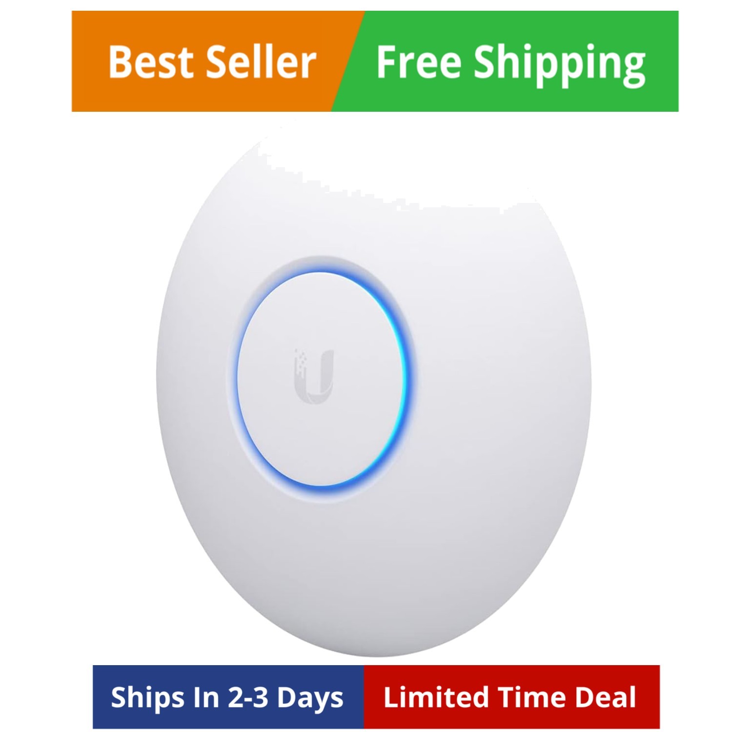 UniFi nanoHD Compact 802.11ac Wave2 MU-MIMO Enterprise Access Point UAP-NANOHD-