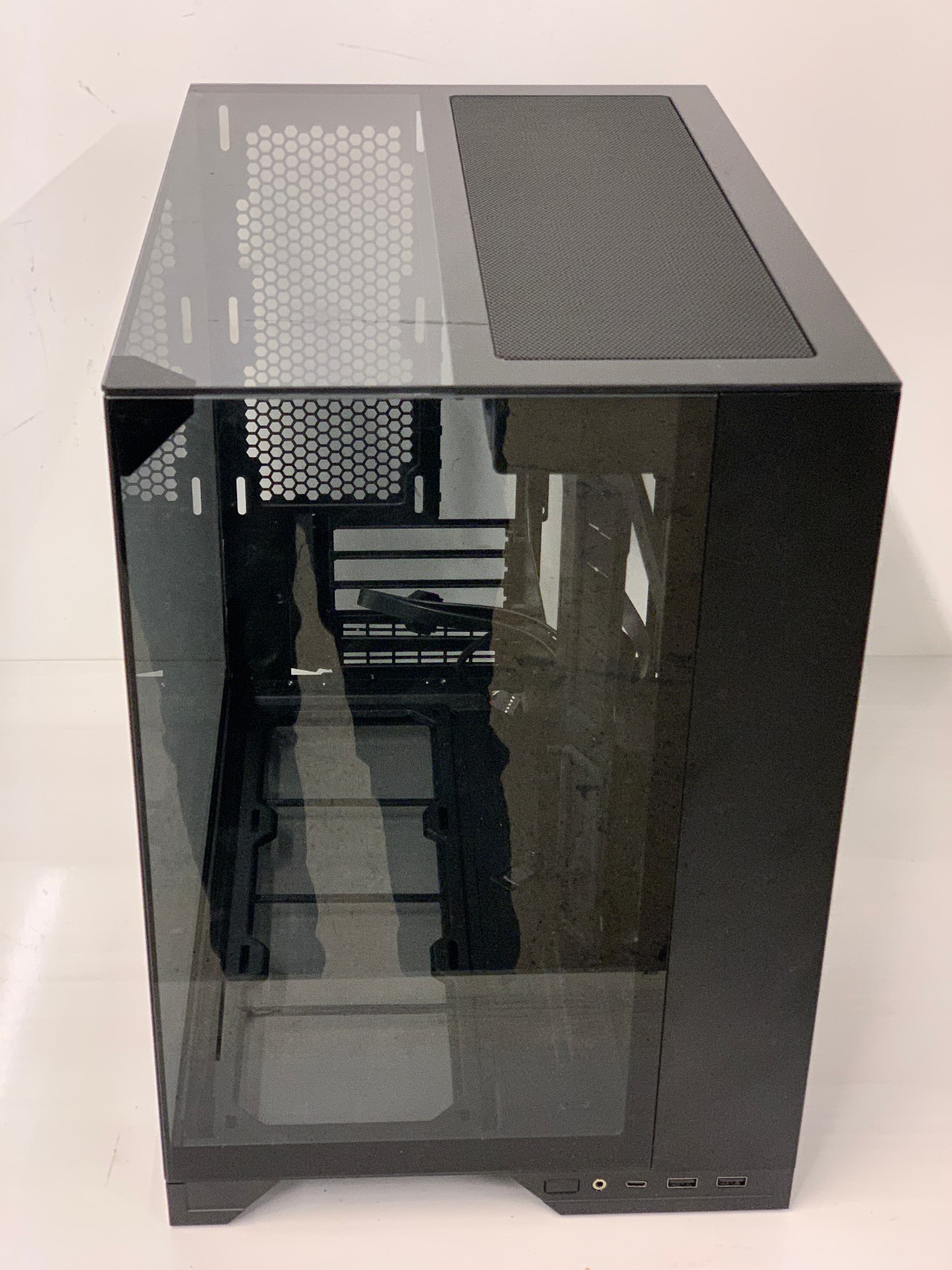 Lian Li O11 Vision PCMR Edition Mid Tower ATX Dual Chamber PC Case Black 3x Glas