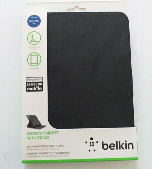 Belkin Smooth Tri-Fold Cover With Stand For Galaxy Tab 3 10.1
