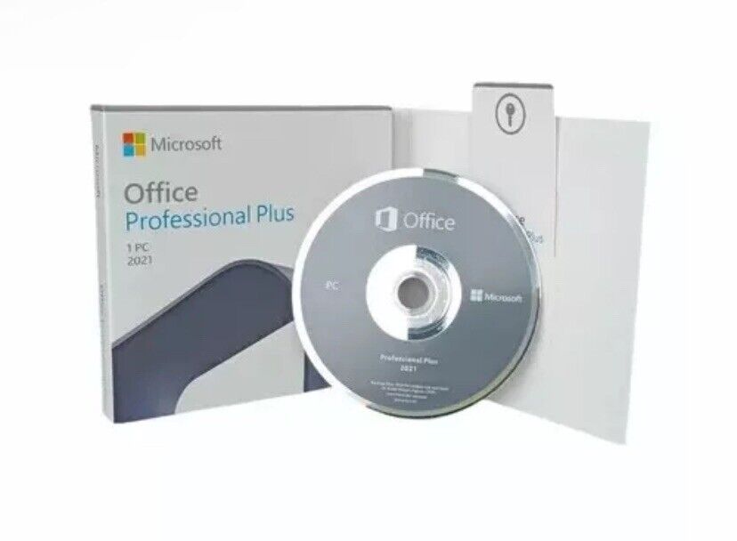 MS Office 2021 Pro Professional Plus DVD- New Sealed Retail Package✅