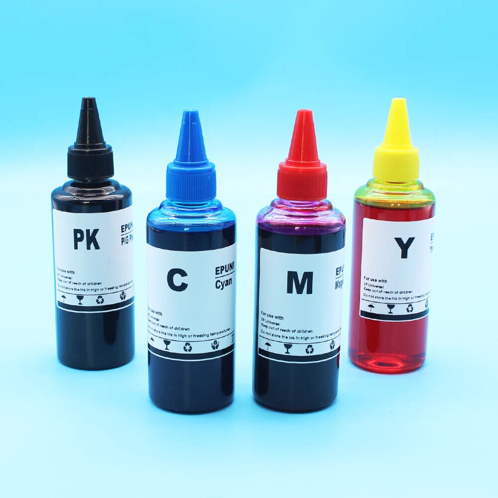 4x100ML Premium Dye Ink For Epson T2991 XP230 XP231 XP235 332 432 247 Printer 