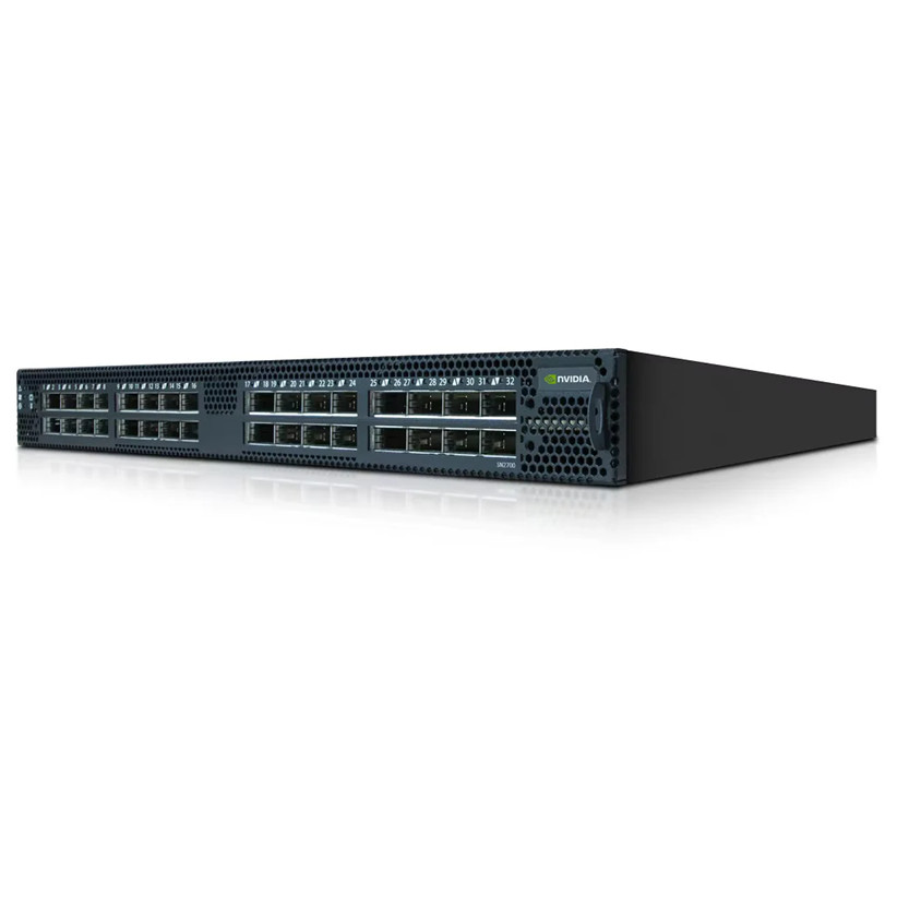 Supermicro SSE-MQM9700-NS2R NVIDIA MQM9700-NS2R 64-Port NDR InfiniBand Switch