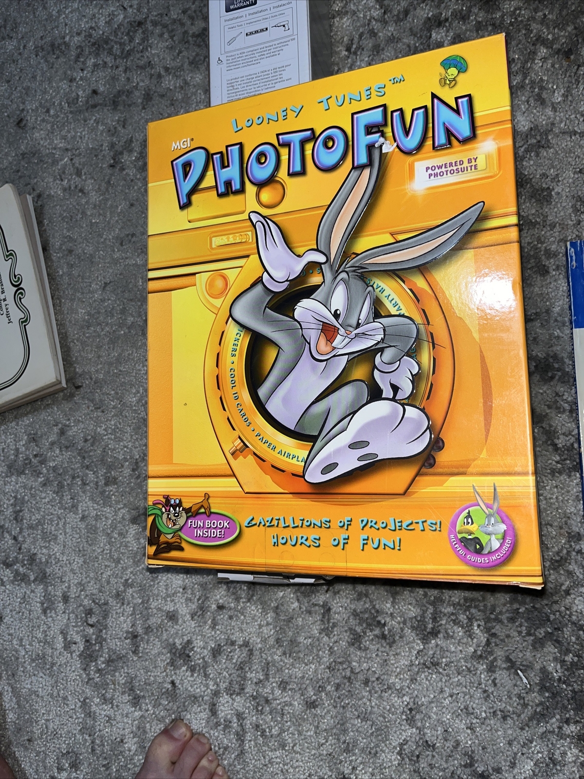 Looney Tunes Photo Fun Pc New In Large Retail Box XP Bugs Bunny Daffe Duck Cool