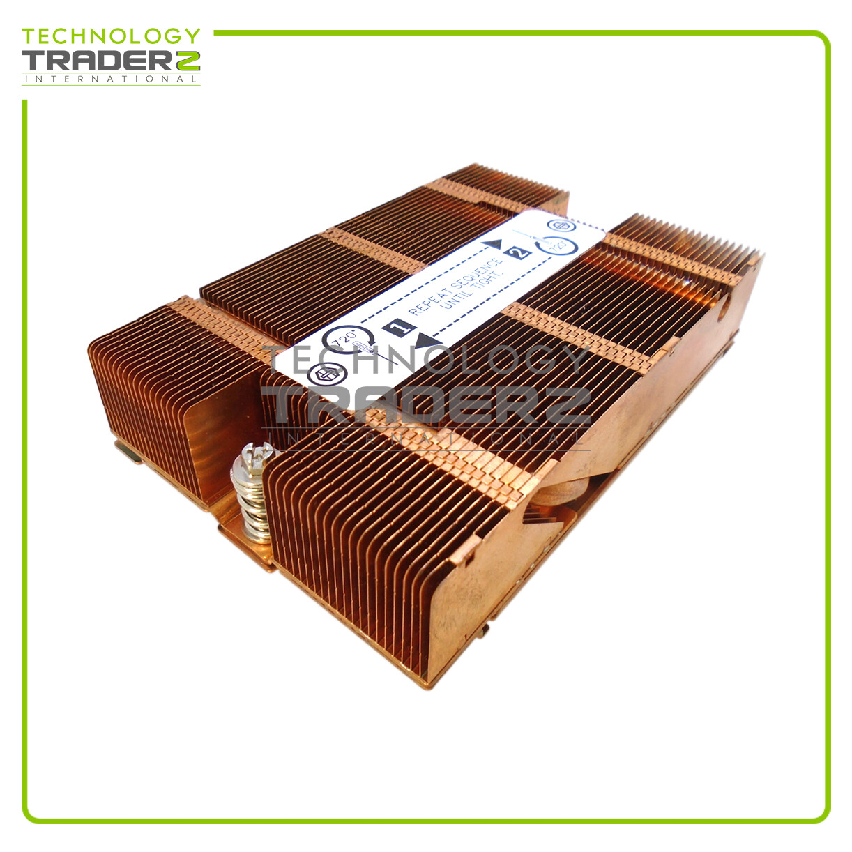 LOT OF 2 69Y4996 IBM System X3755 M3 Heatsink 49Y7297 N28298R ***Pulled***