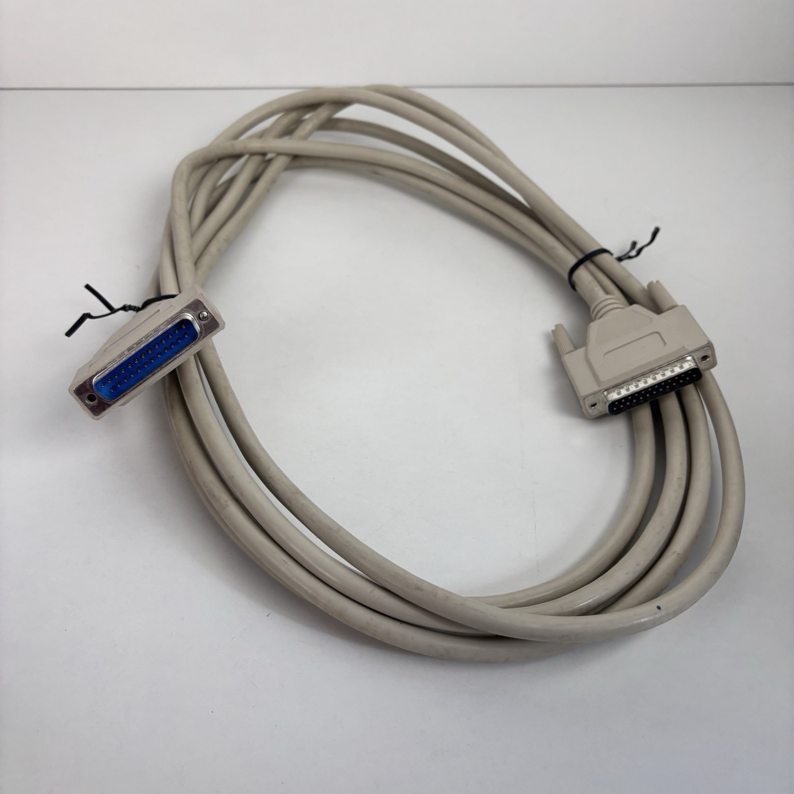 15FT DB25 Male to Male 25 Pin Serial Port Cable