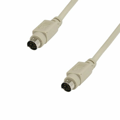 Kentek 25 ft Mini DIN 8 Cable Male to Male for Mac Midi Straight Through MDIN8