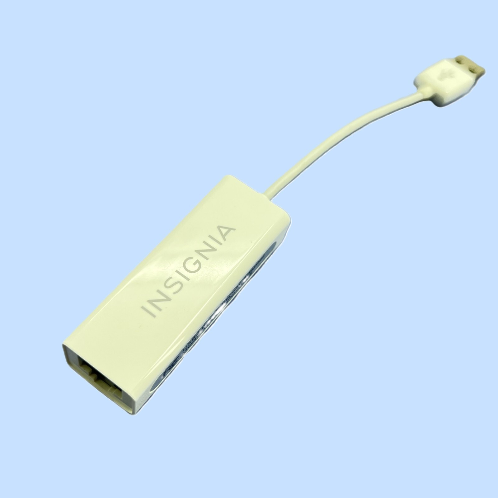USB 2.0 to Ethernet RJ45 Network LAN Adapter Windows & Mac, Insignia NS-PU98505