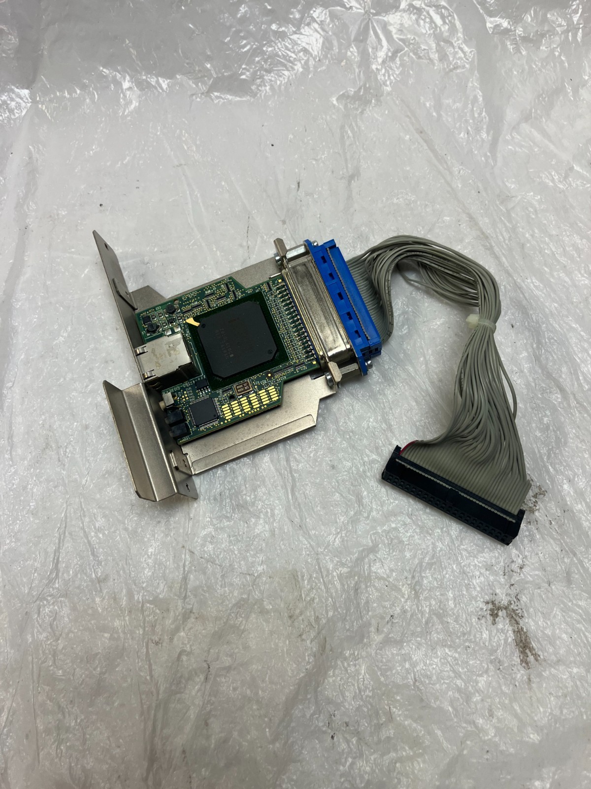 Zebra 105SL 140Xi3 Ethernet Card 47560-100  pulled from good working unit