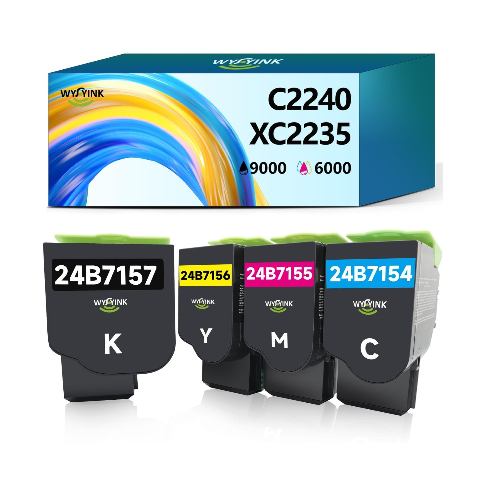 C2240 XC2235 Compatible High Yield Toner Cartridge Replacement for Lexmark 24...