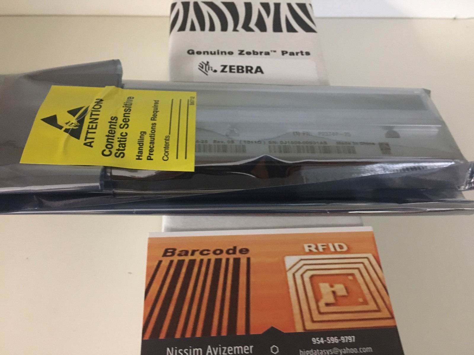 ZEBRA **ORIGINAL** P1004236 PRINTHEAD PRINTHEAD 203DPI NEW ***US SHIP***