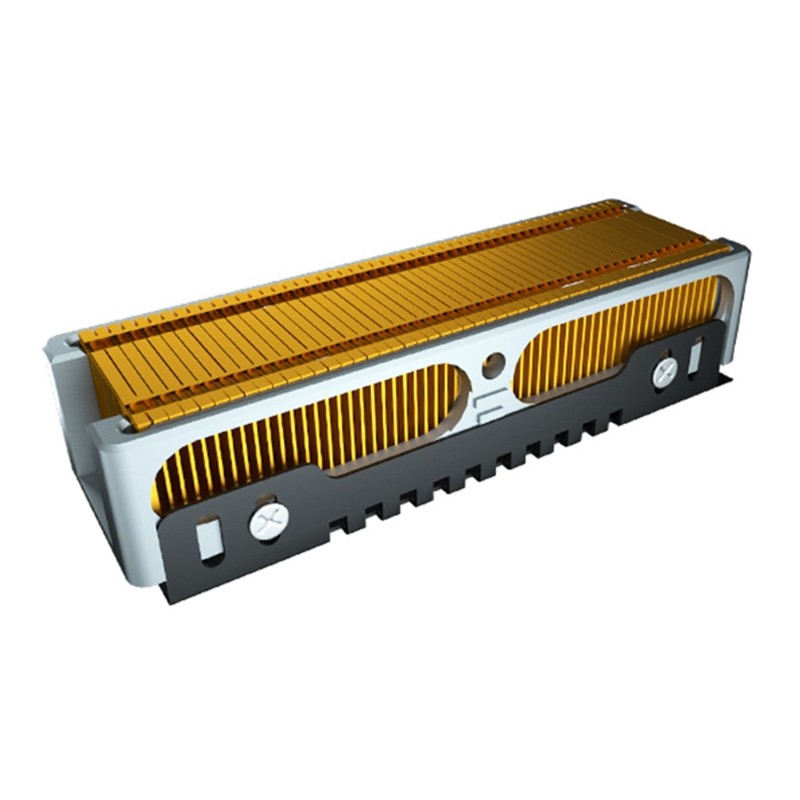 for M.2 Disk Heatsink Heat Pipe Heatsink Vest Pure Copper SSD Radiat