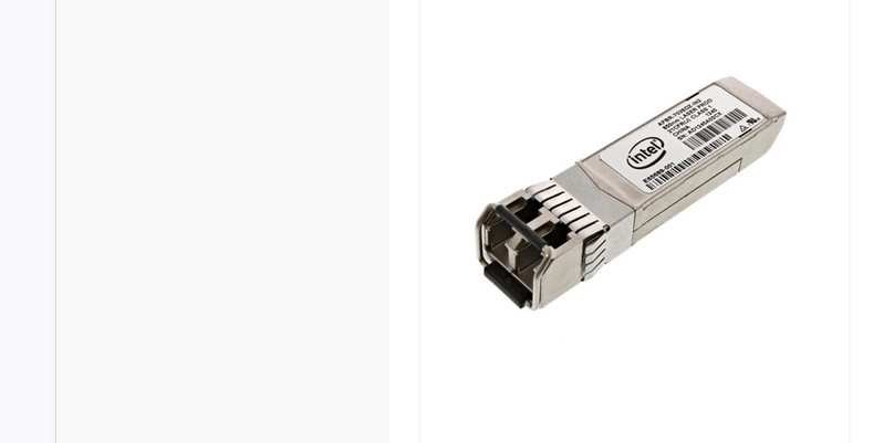 Intel AFBR-703SDZ-IN2 SFP+ Transceiver Module 1000BASE-SX, 10GBASE-SR Plug-in Mo