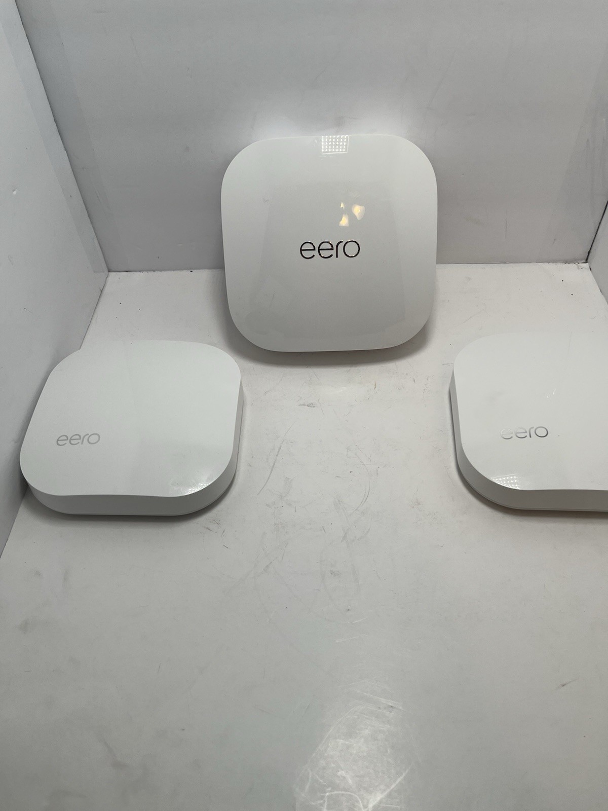 eero Mesh WiFi Router 3-Pack Dual-Band Bluetooth Smart 300Mbps White A010001