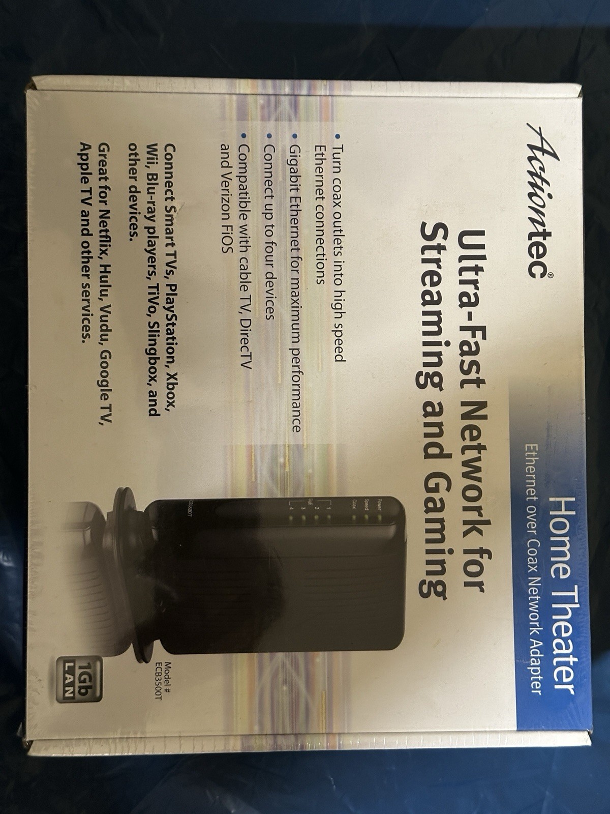 Actiontec ECB3500T Multi-Band (D/E) MoCA Network Adapter