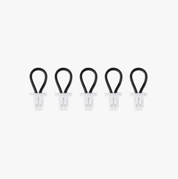 Bambu Lab 3D printer peripheral connection cable SH1.0 2PIN jumper (5 pieces)