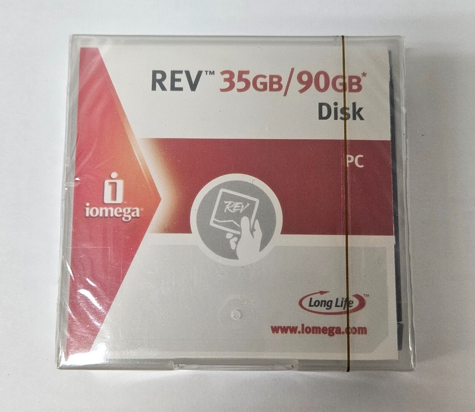 Iomega REV Disk 35GB Capacity PC Factory Sealed