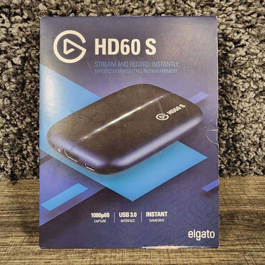 Elgato Game Capture HD60 S Stream and Record 1080p60 USB 3.0 HDMI Black