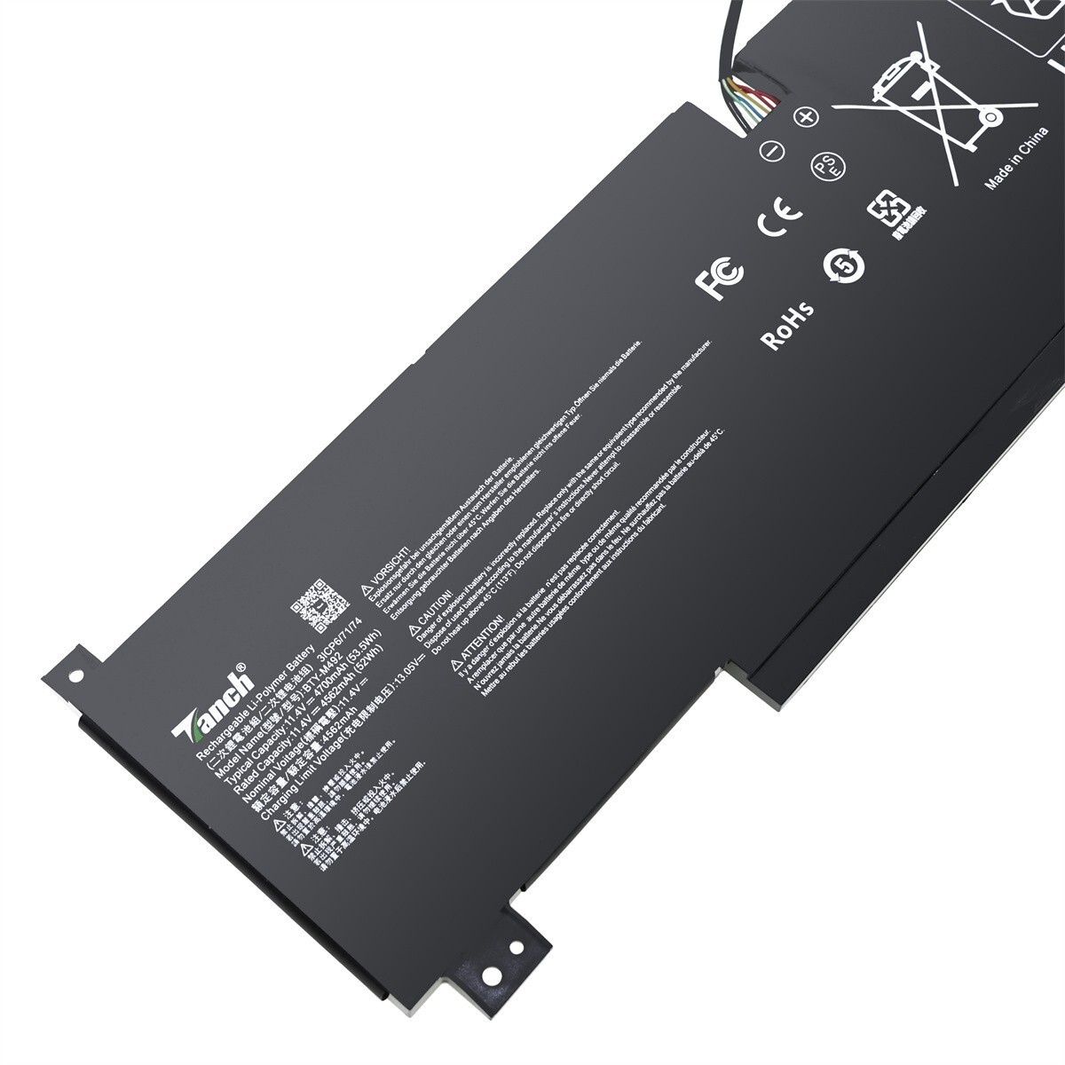 Original batteries BTY-M492 for MSI Pulse GL66 Bravo 15 B5DD GL76 Bravo 15 B5...