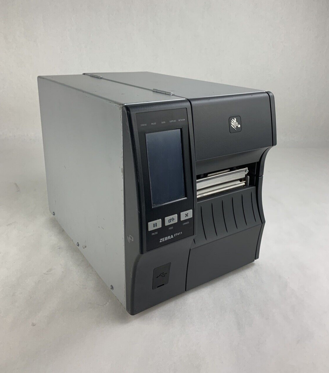 Zebra ZT411 Industrial Barcode Thermal Printer 203 Dpi Tested