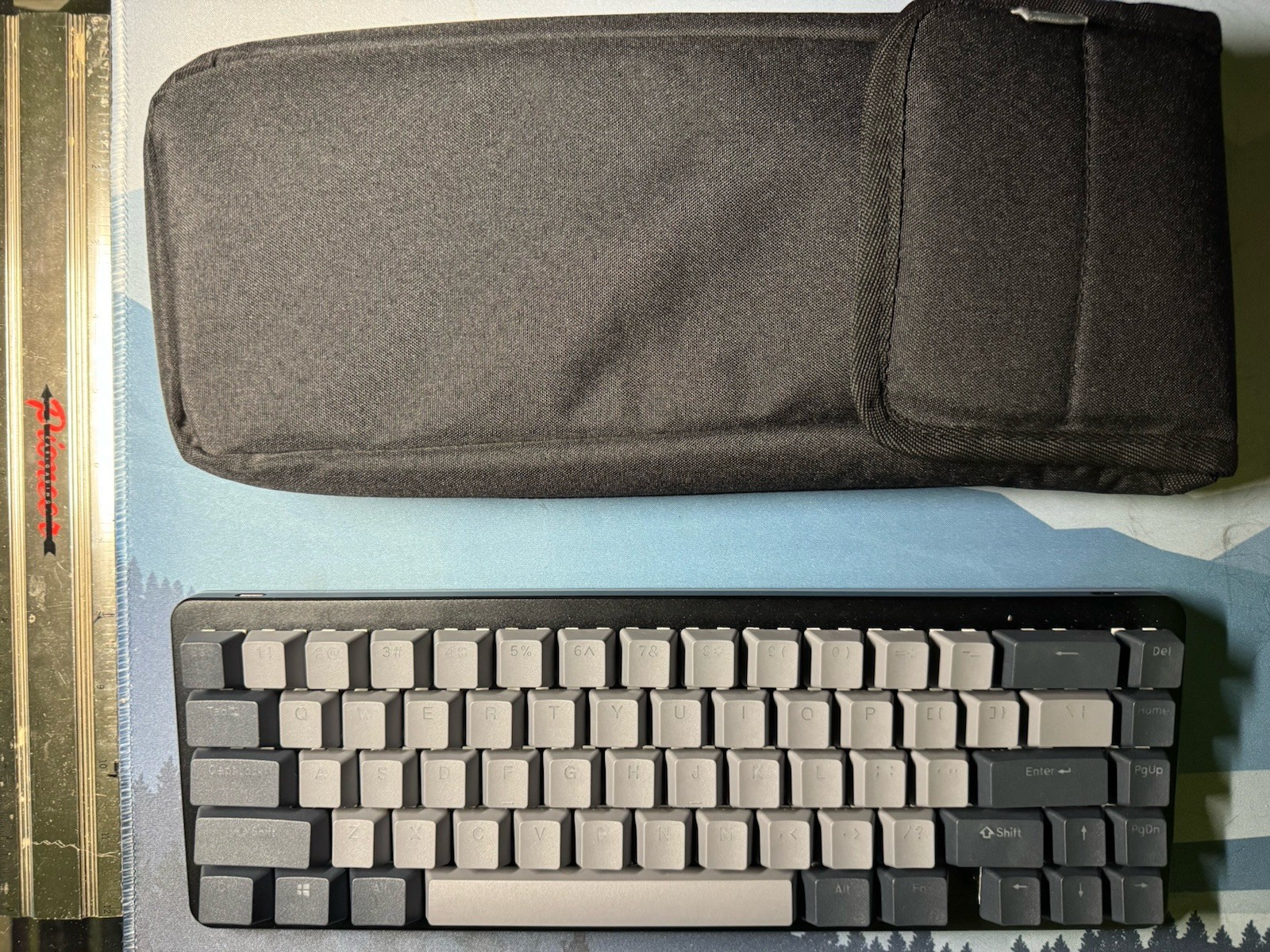 Drop ALT Wired Mechanical Gaming RGB Keyboard Gray & Case